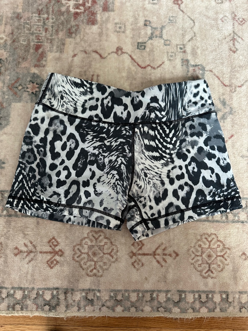 Animal print spandex